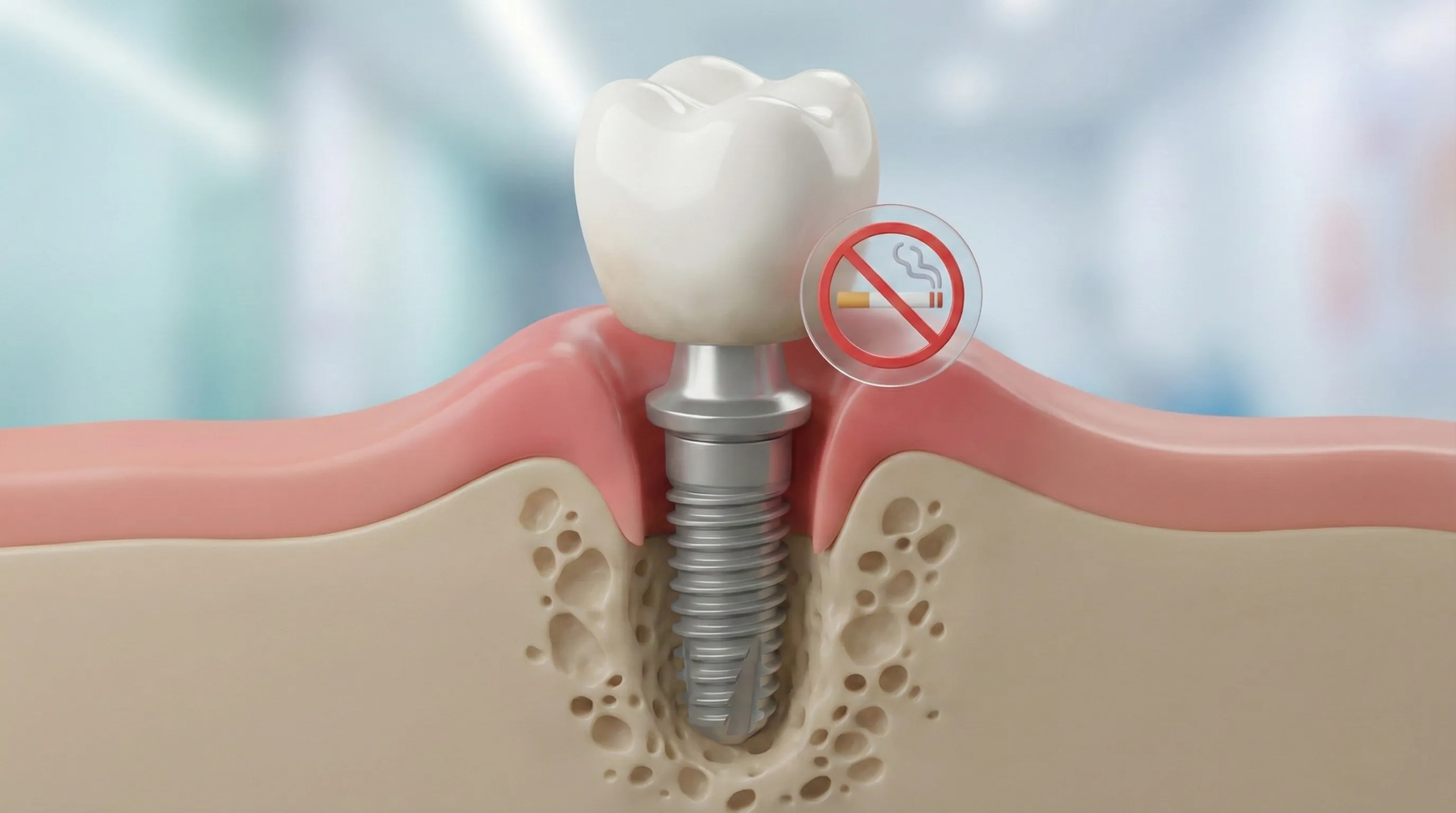 Implant dentaire et tabac : quels risques ? Implant dentaire et tabac : quels risques ?