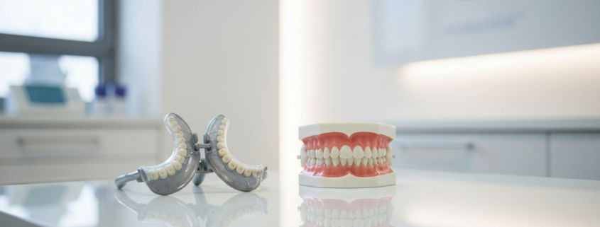 Enfant en consultation d'orthodontie pour une expansion palatine à Genève