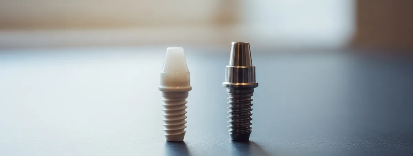 Implant zircone vs titane : comparatif documenté par un cabinet dentaire