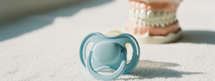 Sucette : jusqu’à quel âge ? Effets sur les dents et arrêt en douceur